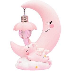 GreenZech (Pink) Resin Cartoon Night Lamp Children Room Decoration LED Night Light Moon Lu GreenZech (Pink) Resin Cartoon Night Lamp Children Room Decoration LED Night Light Moon Lu