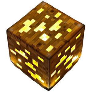 GreenZech (Yellow) Rechargeable Ore Night Light Creative Minecraft Torch Game Lamp Childre GreenZech (Yellow) Rechargeable Ore Night Light Creative Minecraft Torch Game Lamp Childre