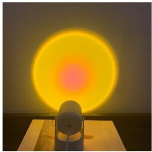 GreenZech (Type D) USB Sunset Projection Lamp Aesthetic Table Lamp Anti-glare LED Night Li GreenZech (Type D) USB Sunset Projection Lamp Aesthetic Table Lamp Anti-glare LED Night Li