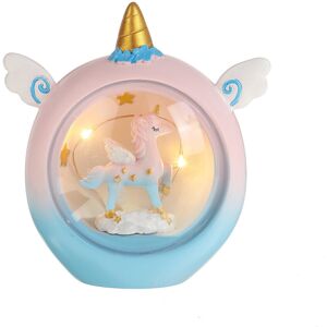 GreenZech (Pink) Resin Cartoon Horse Night Light Baby Study Bedroom Lamp Bedside Table Dec GreenZech (Pink) Resin Cartoon Horse Night Light Baby Study Bedroom Lamp Bedside Table Dec
