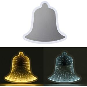 GreenZech (Warm White) Creative Cute Bell Mirror Lamp LED Tunnel Night Light for Kid Gift GreenZech (Warm White) Creative Cute Bell Mirror Lamp LED Tunnel Night Light for Kid Gift
