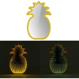 GreenZech (Warm White) Creative Cute Pineapple Mirror Lamp LED Tunnel Night Light for Kid GreenZech (Warm White) Creative Cute Pineapple Mirror Lamp LED Tunnel Night Light for Kid