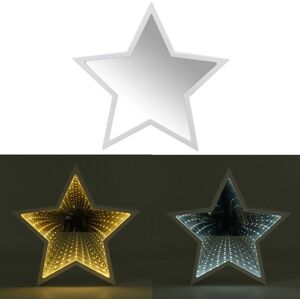 GreenZech (Warm White) Creative Cute Star Mirror Lamp LED Tunnel Night Light for Kid Gift GreenZech (Warm White) Creative Cute Star Mirror Lamp LED Tunnel Night Light for Kid Gift