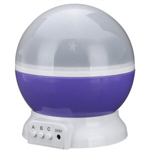 GreenZech (Purple) LED Starry Projector Lamp Baby Night Light USB Romantic Rotating Moon C GreenZech (Purple) LED Starry Projector Lamp Baby Night Light USB Romantic Rotating Moon C