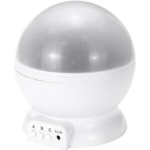 GreenZech (White) LED Starry Projector Lamp Baby Night Light USB Romantic Rotating Moon Co GreenZech (White) LED Starry Projector Lamp Baby Night Light USB Romantic Rotating Moon Co