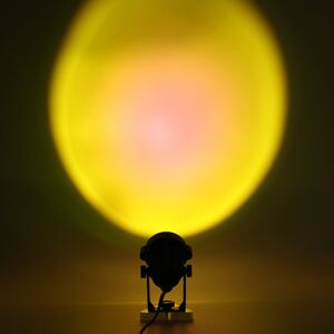 GreenZech (EU Plug, Sunset) Sun Projection Lamp Anti-glare LED Night Light Romantic Visual GreenZech (EU Plug, Sunset) Sun Projection Lamp Anti-glare LED Night Light Romantic Visual