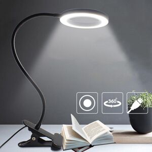 GreenZech LED Book Lamp Clip Reading Light USB Power Black Flexible Hose Table Desk Headbo GreenZech LED Book Lamp Clip Reading Light USB Power Black Flexible Hose Table Desk Headbo