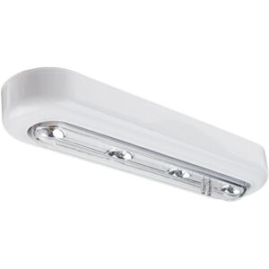 GreenZech (White, Warm White) Rectangular 4LED Touch Sensor Night Light Wardrobe Cabinet L GreenZech (White, Warm White) Rectangular 4LED Touch Sensor Night Light Wardrobe Cabinet L