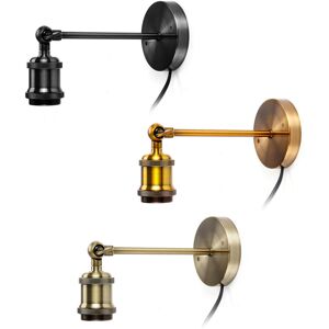 GreenZech (Black) Vintage Rustic Wall Sconce Wall Lights Porch Lamp AC110V-220V EU Plug GreenZech (Black) Vintage Rustic Wall Sconce Wall Lights Porch Lamp AC110V-220V EU Plug