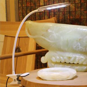 GreenZech DC5V 5W 12LED Clip Light Type Desk Clamp Lamp Dimming Reading Eye Care USB Table GreenZech DC5V 5W 12LED Clip Light Type Desk Clamp Lamp Dimming Reading Eye Care USB Table