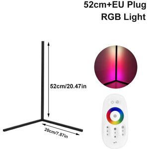 GreenZech (52cm+EU Plug RGB Light) 52CM LED RGB Color Changing Corner Floor Lamp with Remo GreenZech (52cm+EU Plug RGB Light) 52CM LED RGB Color Changing Corner Floor Lamp with Remo