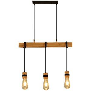 GreenZech (3 Heads) AC85-265V Industrial Wooden Pendant Light Ceiling Lamp Chandeliers Lig GreenZech (3 Heads) AC85-265V Industrial Wooden Pendant Light Ceiling Lamp Chandeliers Lig