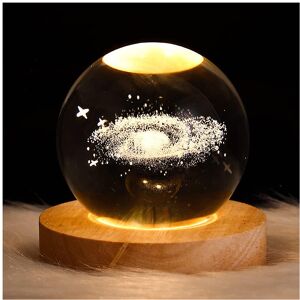 Unbranded 3d Nebula Crystal Ball Night Light For Kids Glass Ball Night Lamp With Wood Base Unbranded 3d Nebula Crystal Ball Night Light For Kids Glass Ball Night Lamp With Wood Base