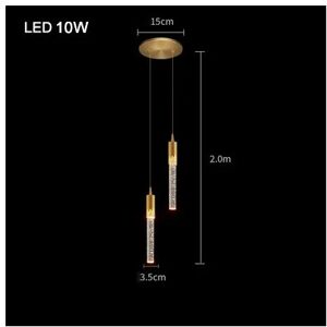 Unbranded (C 2pc, Warm White) Modern Crystal Pendant Lamp for Bedroom Hanging Lights Ceili Unbranded (C 2pc, Warm White) Modern Crystal Pendant Lamp for Bedroom Hanging Lights Ceili