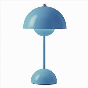 Unbranded (Sky Blue, US plug) Flower Bud Led Table Lamp Night Light Mushroom Table Lamps N Unbranded (Sky Blue, US plug) Flower Bud Led Table Lamp Night Light Mushroom Table Lamps N