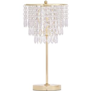 firstchoicelighting Cascada - Gold and Acrylic Crystal Jewelled Table Lamp firstchoicelighting Cascada - Gold and Acrylic Crystal Jewelled Table Lamp