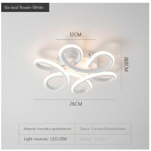 FLEMYE (O type white) 3 Color Modern Ceiling Lamp, Square LED Ceiling Lights for Bedroo FLEMYE (O type white) 3 Color Modern Ceiling Lamp, Square LED Ceiling Lights for Bedroo