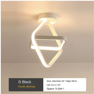 FLEMYE (D model white) 3 Color Modern Ceiling Lamp, Square LED Ceiling Lights for Bedro FLEMYE (D model white) 3 Color Modern Ceiling Lamp, Square LED Ceiling Lights for Bedro