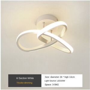 FLEMYE (G model white) 3 Color Modern Ceiling Lamp, Square LED Ceiling Lights for Bedro FLEMYE (G model white) 3 Color Modern Ceiling Lamp, Square LED Ceiling Lights for Bedro