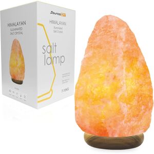 SourceDIY Natural Himalayan Pink Salt Lamp 7-10kg Pink Crystal Rock Night Light Bedside Ta SourceDIY Natural Himalayan Pink Salt Lamp 7-10kg Pink Crystal Rock Night Light Bedside Ta