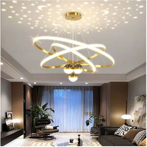 SRJ STAR (gold 100w) Hall Chandelier Modern Simple Starry Sky Nordic Bar Lamps SRJ STAR (gold 100w) Hall Chandelier Modern Simple Starry Sky Nordic Bar Lamps