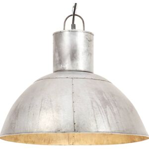vidaXL Silver 48cm Hanging Lamp 25W E27 - Hanging Lamp vidaXL Silver 48cm Hanging Lamp 25W E27 - Hanging Lamp