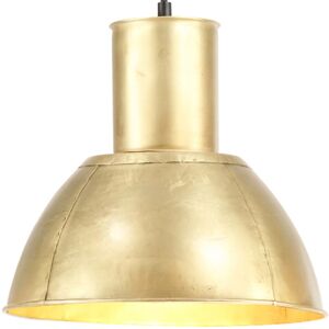vidaXL Brass 28.5cm Hanging Lamp 25W E27 - Indoor Lighting vidaXL Brass 28.5cm Hanging Lamp 25W E27 - Indoor Lighting