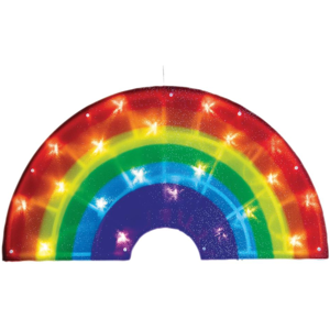 Premier - 45cm Rainbow Shape Light, Battery Operated Premier - 45cm Rainbow Shape Light, Battery Operated