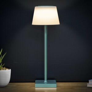 Dellonda Rechargeable Table Lamp with RGB Colours - Green Frame Dellonda Rechargeable Table Lamp with RGB Colours - Green Frame