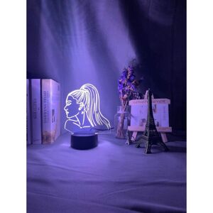 Veeki Ariana Grande 3D Night Light - 16-Color LED Illusion Lamp with Remote & Touch Co Veeki Ariana Grande 3D Night Light - 16-Color LED Illusion Lamp with Remote & Touch Co
