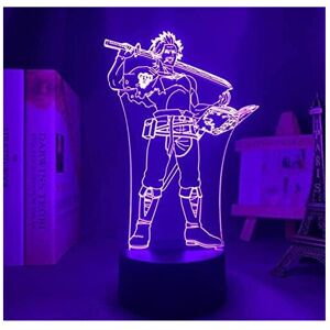 Veeki Black Clover Yami Sukehiro led lamp 3D Night Light Illusion Neon Sign USB Anime Veeki Black Clover Yami Sukehiro led lamp 3D Night Light Illusion Neon Sign USB Anime