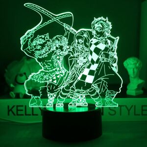Veeki Anime 3D Lamp Team Figure-Anime 3D Night Light for Kids Fans Decor Room-Bedroom( Veeki Anime 3D Lamp Team Figure-Anime 3D Night Light for Kids Fans Decor Room-Bedroom(