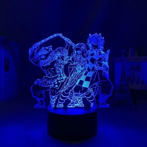 Veeki Anime Lamp Night Light LED Light Demon Slayer Lamp Tanjirou Kamado lamp Zenitsu Veeki Anime Lamp Night Light LED Light Demon Slayer Lamp Tanjirou Kamado lamp Zenitsu
