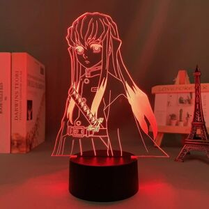 Unbranded Anime Demon Slayer Muichiro Tokito Figure Led Lamp 3d Night Light Anime Lovers G Unbranded Anime Demon Slayer Muichiro Tokito Figure Led Lamp 3d Night Light Anime Lovers G