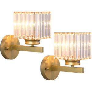 STOEX 2PCS Modern Wall Light Lamp Retro Wall Sconce Crystal Wall Light Retro Glass Wal STOEX 2PCS Modern Wall Light Lamp Retro Wall Sconce Crystal Wall Light Retro Glass Wal
