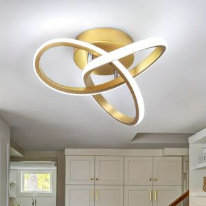 TOPSRJYL (Gold) Modern LED Ceiling Light - Sleek Recessed Fixture for Living Room, Office TOPSRJYL (Gold) Modern LED Ceiling Light - Sleek Recessed Fixture for Living Room, Office