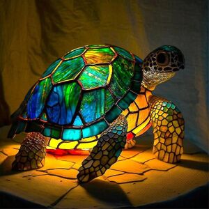 Unbranded (turtle) 2024 Animal Table Lamp Series Stained Glass Animals Shape Table Lamp 3d Unbranded (turtle) 2024 Animal Table Lamp Series Stained Glass Animals Shape Table Lamp 3d