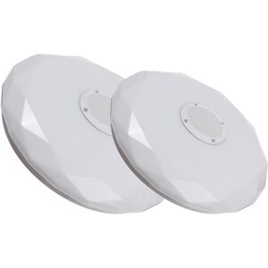 GreenZech (33cm) 33cm/40cm 36W LED RGB Music Smart Ceiling Lamp bluetooth APP/Remote Contr GreenZech (33cm) 33cm/40cm 36W LED RGB Music Smart Ceiling Lamp bluetooth APP/Remote Contr