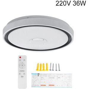 GreenZech (220V 36W + Remote) 36W/60W 110/220V 40cm LED RGB Music Ceiling Lamp Wifi APP Re GreenZech (220V 36W + Remote) 36W/60W 110/220V 40cm LED RGB Music Ceiling Lamp Wifi APP Re