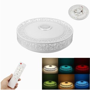 GreenZech 38cm 220V LED RGB Ceiling Light Bluetooth Music Smart Ceiling Lamp APP Remote Co GreenZech 38cm 220V LED RGB Ceiling Light Bluetooth Music Smart Ceiling Lamp APP Remote Co