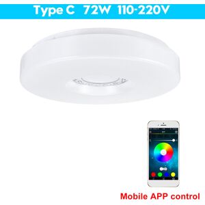 GreenZech (Type C) 36W/72W 33cm WIFI LED Ceiling Light RGB Bluetooth Music Dimmable Lamp A GreenZech (Type C) 36W/72W 33cm WIFI LED Ceiling Light RGB Bluetooth Music Dimmable Lamp A