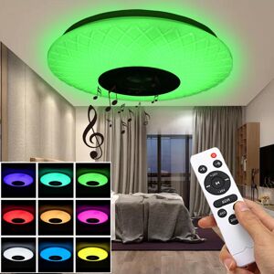 GreenZech 72W RGB Music Coloured LED Ceiling Light Dimmable Lamp bluetooth + APP Control A GreenZech 72W RGB Music Coloured LED Ceiling Light Dimmable Lamp bluetooth + APP Control A