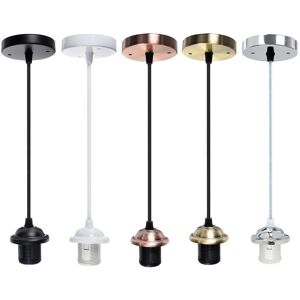 GreenZech (Silver) E26/E27 Edison Vintage Retro Pendant Lamp Holder Ceiling Light Base Soc GreenZech (Silver) E26/E27 Edison Vintage Retro Pendant Lamp Holder Ceiling Light Base Soc