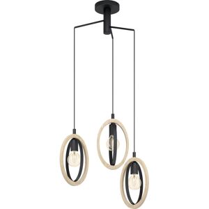 Eglo Pendant lamp Basildon, 3-Light Hanging lamp Vintage, Industrial, Retro, Mad Eglo Pendant lamp Basildon, 3-Light Hanging lamp Vintage, Industrial, Retro, Mad