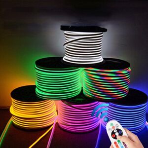 GreenZech (1M) 1M/5M/10M 220V 5050RGB LED Strip 60LED/M Waterproof Tape Neon Flex Lights R GreenZech (1M) 1M/5M/10M 220V 5050RGB LED Strip 60LED/M Waterproof Tape Neon Flex Lights R