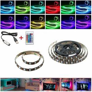 GreenZech (50cm) Waterproof 5050 USB Black TV PC Background RGB LED Strip Light Xmas Decor GreenZech (50cm) Waterproof 5050 USB Black TV PC Background RGB LED Strip Light Xmas Decor