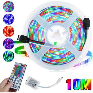 GreenZech (10M) DC12V 3X5M/10M LED Strip Light Non-waterproof 3528 RGB Tape Lamp for Room GreenZech (10M) DC12V 3X5M/10M LED Strip Light Non-waterproof 3528 RGB Tape Lamp for Room