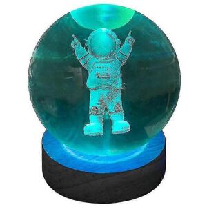 Unbranded (Cosmonaut) 3d Glowing Crystal Ball Night Light Ornament,creative Coloful Night Unbranded (Cosmonaut) 3d Glowing Crystal Ball Night Light Ornament,creative Coloful Night