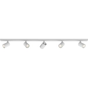 Astro Ascoli Five Bar Indoor Spotlight (Textured White), GU10 Lamp, Designed in Astro Ascoli Five Bar Indoor Spotlight (Textured White), GU10 Lamp, Designed in