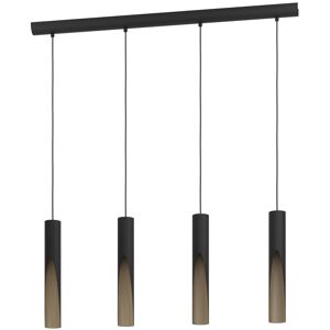 Eglo LED Pendant light Barbotto, 3 lamp ceiling light fitting with indirect ligh Eglo LED Pendant light Barbotto, 3 lamp ceiling light fitting with indirect ligh